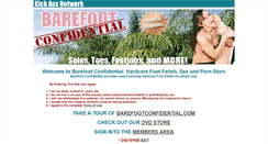Desktop Screenshot of barefootconfidential.com